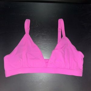 Skims neon orchid bralette
